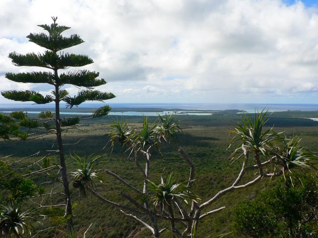 18- Vue au nord vers la baie d'Oro 